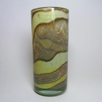 (image for) Mdina 'Earthtones' Maltese Sandy Glass Vase