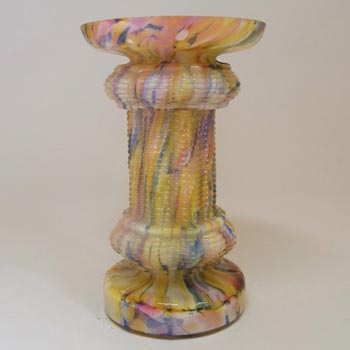 (image for) Welz Bohemian Multicoloured Spatter Glass Textured Vase