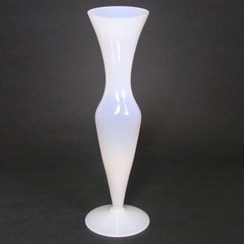 (image for) French or Italian Opaline/Opalescent White Glass Vase