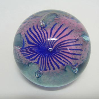 (image for) Caithness Glass "Petunias" Paperweight/Paper Weight