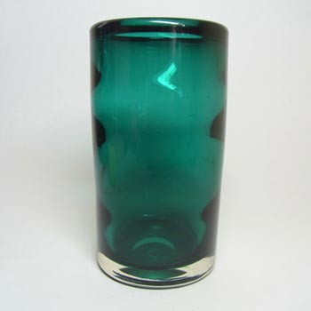 (image for) Whitefriars #9583 Baxter Green Glass Cyclinder Vase