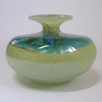 (image for) Mdina 'Strata' Maltese Glass Squat Vase