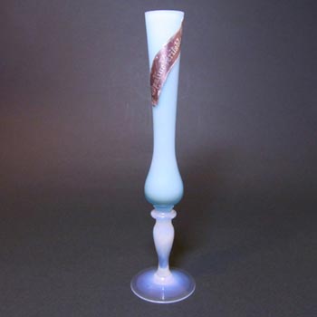 (image for) French Opalescent Glass Vase by Pierre Schneider - Labelled