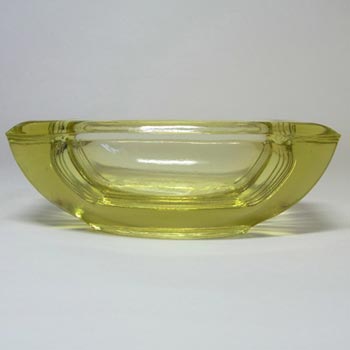 (image for) Sklo Union Rosice Yellow Glass Bowl - Václav Hanuš 5116