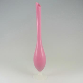 (image for) French or Italian Opalescent/Opaline Pink Glass Vase
