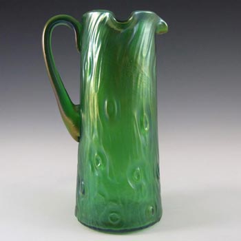 (image for) Loetz / Lötz Art Nouveau 1900's Glass Creta Rusticana Jug/Vase