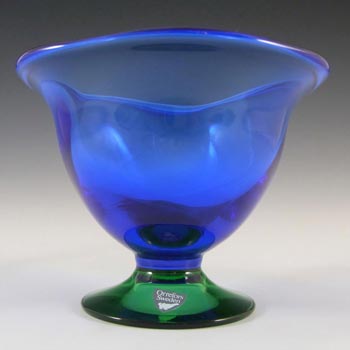 (image for) Orrefors Glass "Louise" Bowl by Erika Lagerbielke - Label