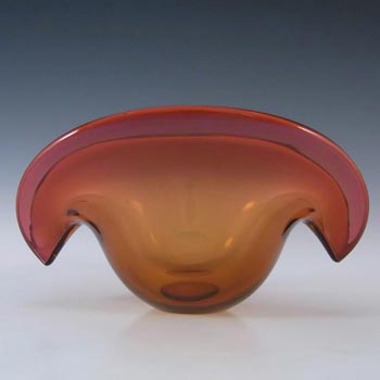 (image for) Seguso Dalla Venezia Murano Pink Glass Clam Bowl/Vase #1
