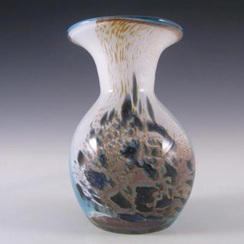(image for) Mdina 'Seascape' Maltese Glass Vase - Labelled