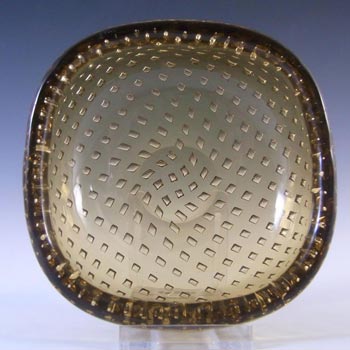 (image for) Venini Murano Glass Bubble Bowl by Carlo Scarpa - Marked