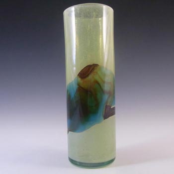 Mdina 'Strata' Maltese Glass Vase - Signed