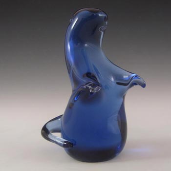 (image for) Wedgwood Sapphire/Blue Glass Otter RSW416 - Marked