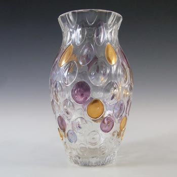 (image for) Borske Sklo Retro Czech Glass 'Nemo' Vase by Max Kannegiesser