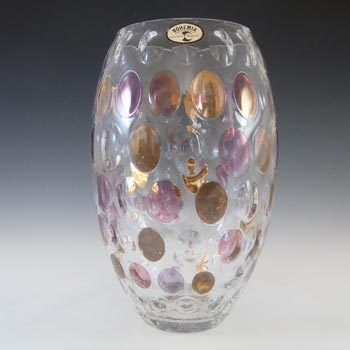 (image for) Crystalex / Borske Sklo Czech Glass 'Nemo' Vase by Max Kannegiesser