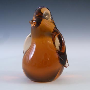 (image for) Wedgwood Topaz Glass Lilliput Penguin Paperweight L5008