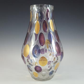(image for) Borske Sklo Retro Glass 'Nemo' Vase by Max Kannegiesser