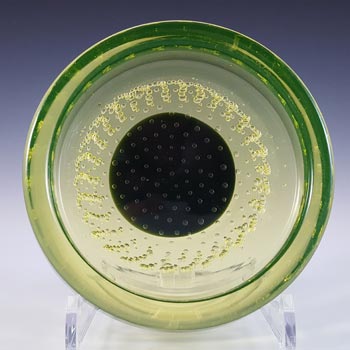 (image for) Galliano Ferro Murano Uranium Green Glass Bowl