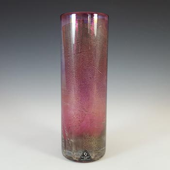 (image for) MARKED Isle of Wight Studio / Harris 'Azurene Pink' Glass Vase