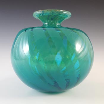 (image for) Mdina 'Ming' Eric Dobson 1975 Glass Globe Vase - Artist Signed
