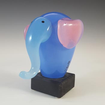 Vintage Light Blue Swirled Octagonal Tallboy Glass Cups - Set of 4 – White  Elephant Co.