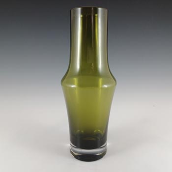(image for) Riihimaki #1376 Riihimaen Tamara Aladin Green Glass Vase