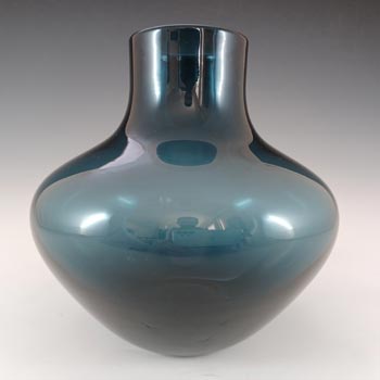 (image for) Whitefriars #9599 Baxter Midnight Blue Soda Glass Vase