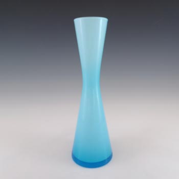 (image for) Empoli Italian Scandinavian Style Blue Opal Cased Glass Vase