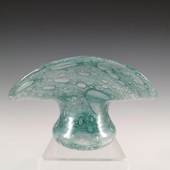 (image for) Nazeing Turquoise Green Bubbly Glass Posy Vase 1710