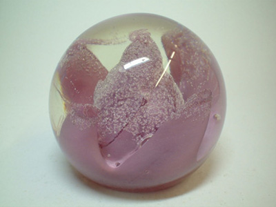 (image for) Caithness Glass "Strawberry Fayre" Paperweight