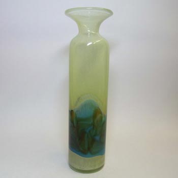 (image for) Mdina 'Strata' Maltese Glass Tall Vase - Signed