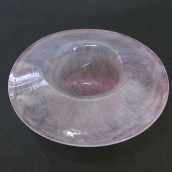 (image for) Nazeing Clouded Pink Bubble Glass Posy Bowl