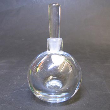 (image for) Orrefors 1950 Glass Perfume/Scent Bottle Signed + Label